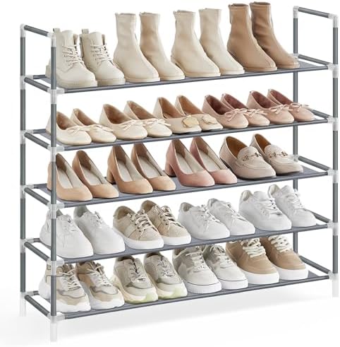 SONGMICS 5-Tier Shoe Rack, Shoe Storage for Hallway Closet by Unknown