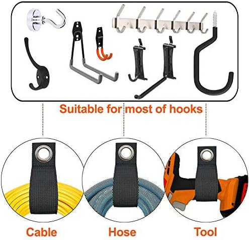 ZTSXLLIM Extension Cord Organizer, Heavy Duty Storage Straps 10 Pack - Image 4