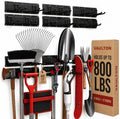 VAULTON 96" Garage Wall Organizer, Steel Tool Rack, 6 Rails 12 Double Hooks by VAULTON
