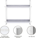 HNRLOY Bathroom Counter Organizer, Bathroom Counter Shelf, Makeup Organizer - Image 4
