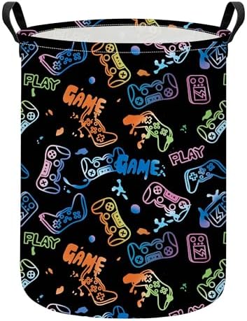 Game Fabric Storage Bin Nursery Organizer Basket by INGHUA