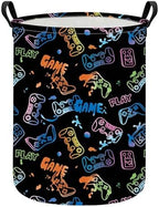 Game Fabric Storage Bin Nursery Organizer Basket by INGHUA