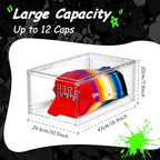Vtopmart 4 Pack Stackable Baseball Caps Organizer, Each Holds 12 hats - Image 2