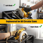Heavy Duty Metal Circular Saw Holder Wall Mount for 7-1/4" Saws - Image 4
