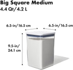 OXO Good Grips POP Container, Airtight Food Storage for Pantry, 4.4 Qt - Image 2