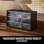CRAFTSMAN Storage Organizer Bin System, 9 Compartment, Plastic (CMST40709) (Pack of 2) - Image 3