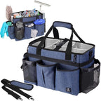 Large Cleaning Caddy Bag Built-in hard plastic sheet Aluminum foil lining by Timoxi