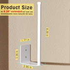 Durmmur Stainless Steel Hat Organizer, Hat Rack for Wall,Each Holds 25 Hats - Image 3