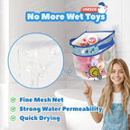 UNEEDE Dino Print Bath Storage,4.15 Gallons Bathtub Storage Organizer - Image 3