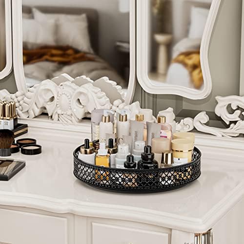 11 inch Lazy Susan Turntable - Metal Spice Organizer for Cabinet Table Top - Image 6