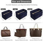OMYSTYLE Purse Organizer Insert, Felt Tote Bag Organizer Insert with 5 Sizes, Handbag Dividers for Inside Purse, Compatible with Longchamp, Neverful, Speedy and More - Image 2