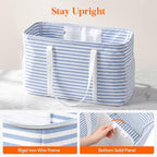 Lifewit Large Tote bag, Reusable Shopping Grocery Bags - Image 4