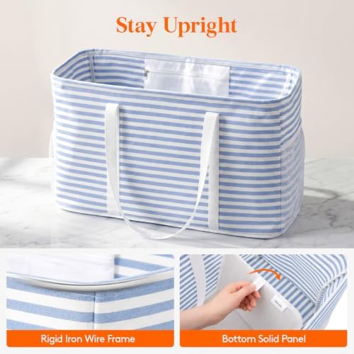 Lifewit Large Tote bag, Reusable Shopping Grocery Bags - Image 4