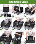 Golf Trunk Organizer, 2-Layer Storage with Golf Accessories - Image 6