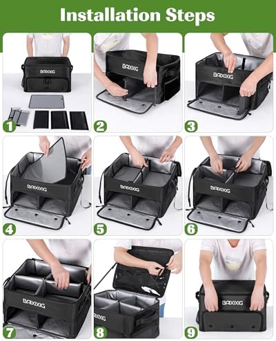 Golf Trunk Organizer, 2-Layer Storage with Golf Accessories - Image 6