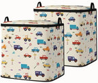 2pcs blanket storage bag for under bed,closet organizers 95L by BestSellers