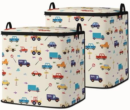 2pcs blanket storage bag for under bed,closet organizers 95L by BestSellers