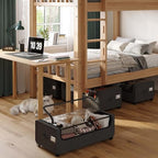 Under Bed Storage With Wheels, XXXXL Large Underbed Storage Organizer, 90L Capacity, for Shoes, Clothes, Blankets, Bedding - Image 6