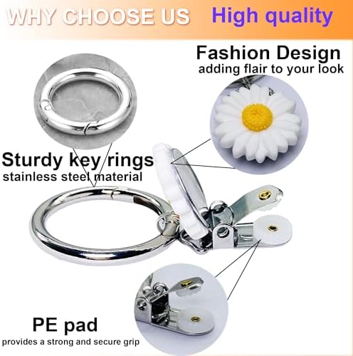 3pcs Hat Clip for Travel on Bag, Hat Holder for Purse Bag Crossbody Luggage, Beach Vacation Cruise Essentials Travel Accessories, Strong Grip Space-saving Hat Clips for Women/Family - Image 3