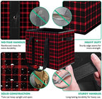 Reusable Grocery Bags 4 Pack, Foldable & Water Resistant Shopping Bags - Image 4