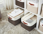 DECOMOMO Storage Bins, Extra Large Fabric Storage Baskets for Shelves 3Pack - Image 5