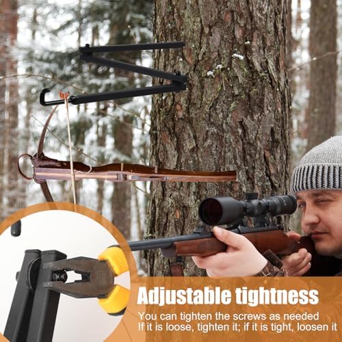 Sadnyy 3/6/8 Psc 34 Inch Tree Stand Bow Hanger Bow Hunting Accessories Tree Stand Accessories for Hunting Archery Outdoors Sports Multi Purpose - Image 5