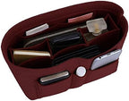 ZTUJO Purse Organizer Insert, Felt Bag Organizer For Handbag Purse Organizer,13 Colors, 6 Size (Large, Wine Red) - Image 6