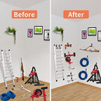HUPBIPY 12 Pack Garage Hooks Heavy Duty, Wall Mount Ladder Hooks - Image 6