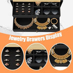 Wall Mounted Jewelry Organizer, Large Jewelry Organizer and Storage - Image 4