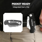 Sheffield Folding Utility Knife, Accepts Standard Utility Knife Blades - Image 6