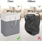 StorageRight Laundry Basket Hamper, 100L Clothes Storage, Clover Grey - Image 5