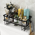 Godboat 1-Tier Over Toilet Storage - Wall-Mount Bathroom Shelf with 2 Hook by Godboat