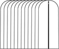 Garment Bags for Hanging Clothes 12 PCS Transparent Dress Bag for Traveling Garment Bag for Dresses Long Clothes Storage Bags with Full Zipper for Long Dress Costumes Gowns Coats 24''x54'' by HomeClean