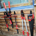 3-H Garage Wall Hooks 14 Pack,Garage Hooks Heavy Duty with Extra Welding Spots,Garage Hooks for Hanging,Garage Organizer for Garden,Lawn,Yard Tools,Chairs,Ladders,WeedEater,Shovel,Blower(Red) | Multi-Purpose Garage Hooks to Organize Garden Lawn Tools, ... - Image 6
