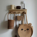 Entrance Coat Rack ，Coat Hooks, Wall-Mounted Wooden Hook Rack, Wall-Mounted Shelves(Birch Color Finish—A-1) - Image 5