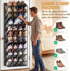 Ofiray-home Over the Door Shoe Organizer, 30-40 Pairs - Image 5