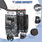 Baseball Bucket Bag 6 Gallon Multi Pockets Softball Coaching Equipment Bag - Image 3