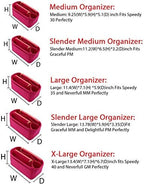 LEXSION Felt Purse Organizer Insert, Tote Bag Shaper Dividers with 5 Sizes - Image 2