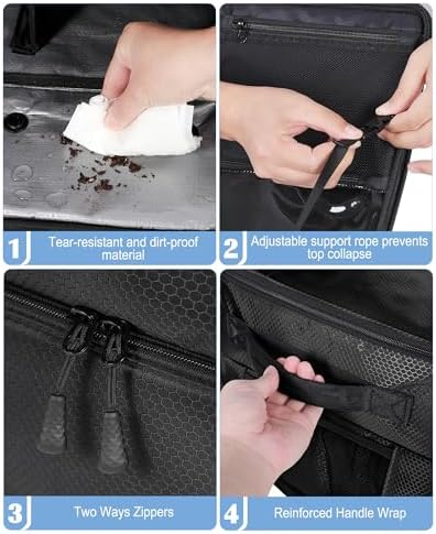 Golf Trunk Organizer, 2-Layer Storage with Golf Accessories - Image 4