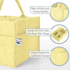 Mr. Pen- Baby Diaper Caddy Organizer, Lemon Glow - Image 3