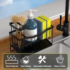 Fssvcd Maifan Sink Caddy Sponge Holder for Kitchen with Brush Holder and Stainless Steel Self Drain Tray, Rustproof Kitchen Sink Organizer for Sponge, Soap Dispenser Storage Accessories - Image 3