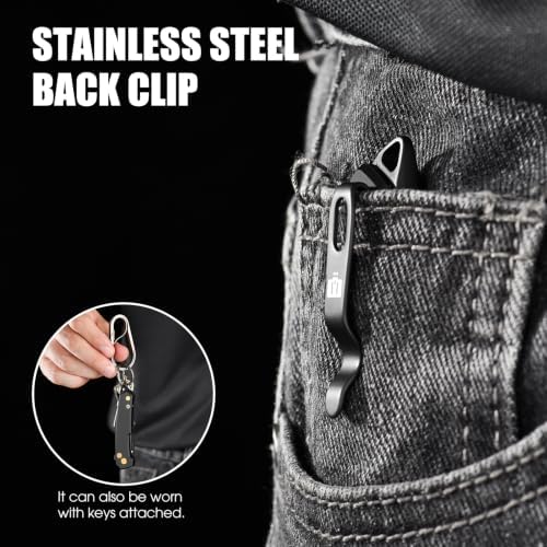 Folding Utility Knife with Blade Storage Pocket Knife Clips 11# Blade - Image 5