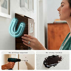 eBun Narrow Wood Mail Holder with 6 Key Hooks - Image 6