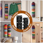 2 Pack Hat Organizer for Baseball Caps Hold Up to 20 Hats - Image 6