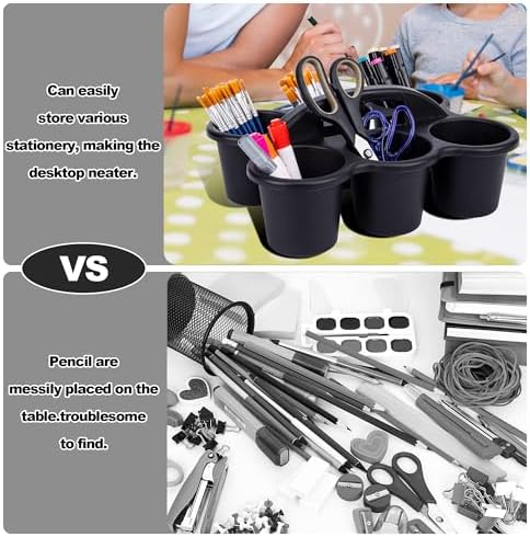 6 Pack Classroom Caddy For School,Cup Caddy for Drink - Image 5