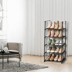OYREL Shoe Rack, Sturdy Metal 5 Tier Narrow Shoes Organizer - Image 4