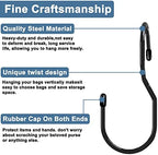 24-Pack Purse Hangers for Closet, Large 5-inch Twist Design Hooks for Bags, Purses, Handbags, Belts, Scarves, Hats - Image 6