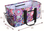Extra Large Utility Tote Bag - Reusable Grocery Bags Foldable Heavy Duty - Image 4