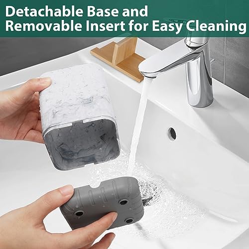 Boperzi Toothbrush Holders, Kids Toothbrush Holder with Drainage, Detachable Anti-Slip Electric Toothbrush Holder, Toothpaste Organizer Storage Caddy for Bathroom Countertop, Shower, Kitchen, Vanity - Image 3
