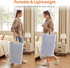 Lifewit 2 Pack Laundry Basket 80L Each, Collapsible Clothes Hamper with Reinforced Handles, Freestanding Waterproof Design for Bedroom and Laundry Room, Blue 160L Total - Image 5